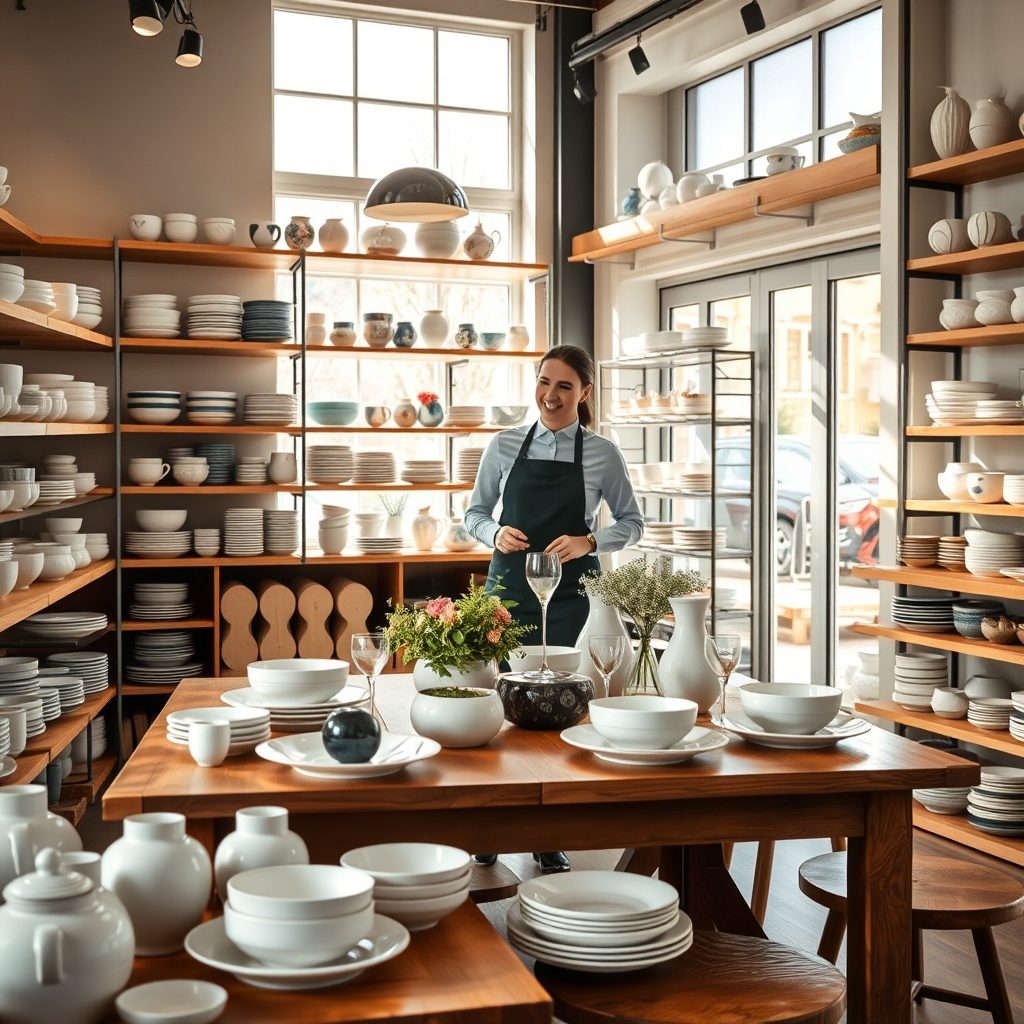 Team at Table Ware