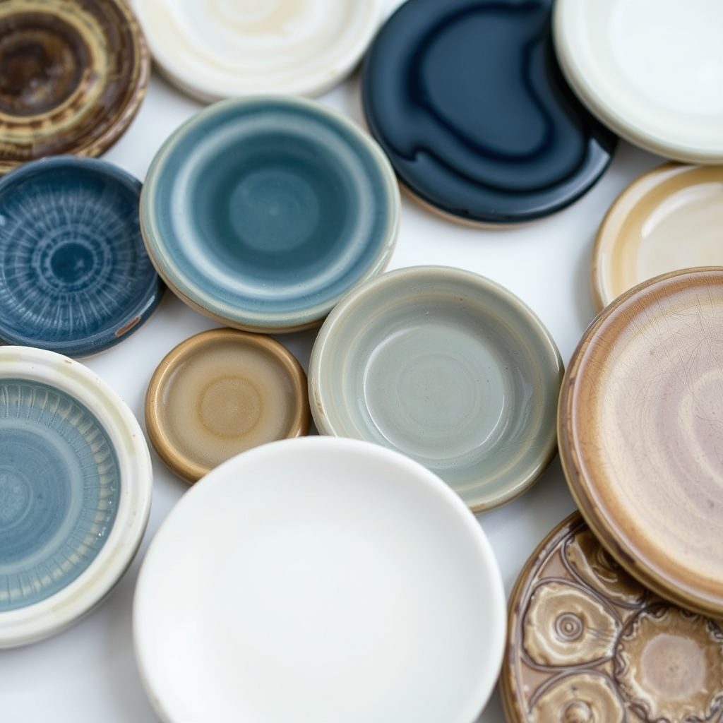 Custom glaze samples
